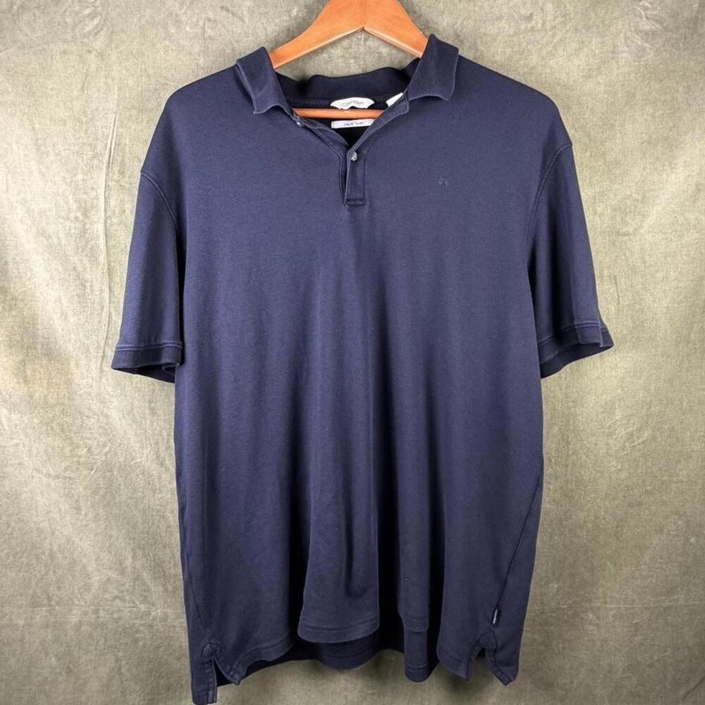 ‘Calvin Klein’ Liquid Touch Collard Shirt